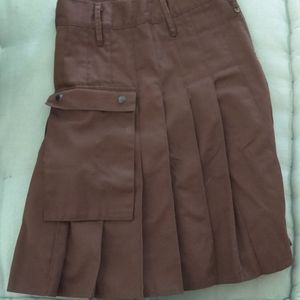 Kilt for men - chocolate brown - Excellent